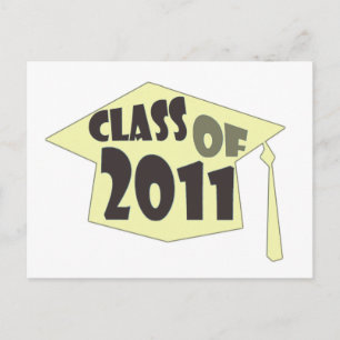 Klasse van 2011 briefkaart