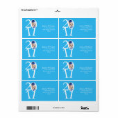 Klasse van 2011 etiket (Full Sheet)