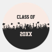 Klasse van 2011 Ovale Sticker (Voorkant)