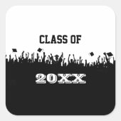 Klasse van 2011 Ovale Sticker (Voorkant)