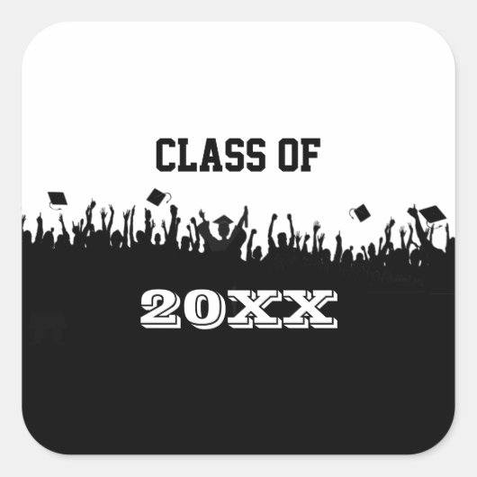 Klasse van 2011 Ovale Sticker (Voorkant)