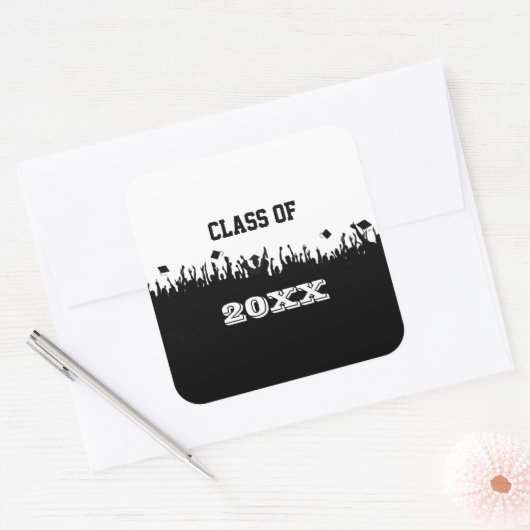 Klasse van 2011 Ovale Sticker (Envelop)