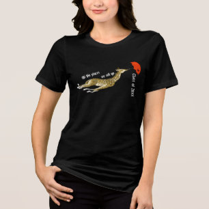 Klasse van 2011 Whimsical Giraffe Umbrella T-shirt