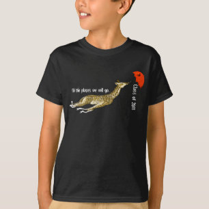 Klasse van 2011 Whimsical Giraffe Umbrella T-shirt