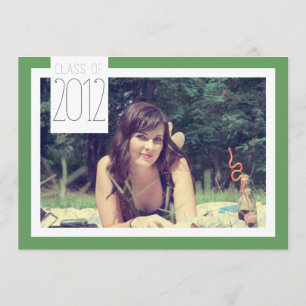 Klasse van 2012 - Afstuderen viering Kaart
