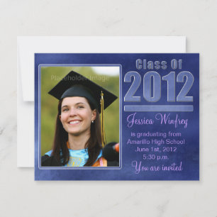 Klasse van 2012-Fotoaankondiging Afstuderen Kaart