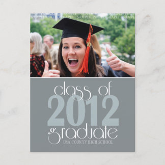 Klasse van 2012 Graduation Announcement Briefkaart