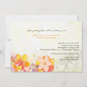 Klasse van 2012 Graduation Announcement & Party Kaart (Achterkant)