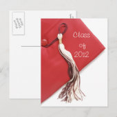 Klasse van 2012 Graduation Briefkaart (Voorkant / Achterkant)