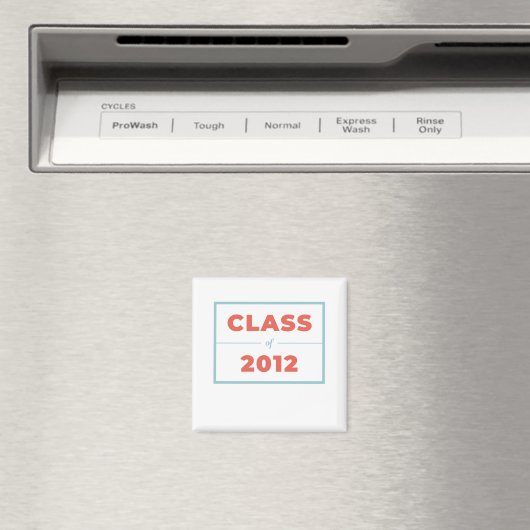 Klasse van 2012 magneet (Insitu (Vaatwasser))
