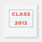 Klasse van 2012 magneet (Voorkant)