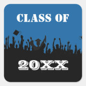 Klasse van 2012 Ovale Sticker (Voorkant)