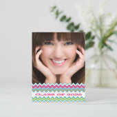 Klasse van 2012 Uitnodiging en geschenken van hoog (Staand voorkant)