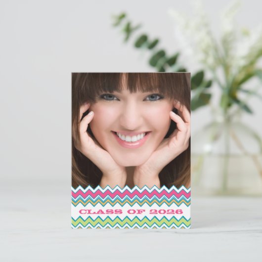 Klasse van 2012 Uitnodiging en geschenken van hoog (Staand voorkant)