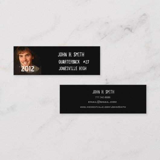 Klasse van 2012 Uitnodiging en geschenken van hoog (Voorkant / Achterkant)