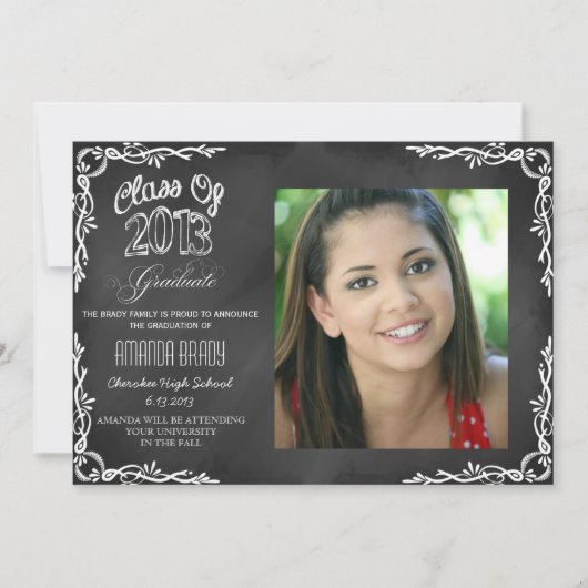 Klasse van 2013 Aankondiging van het Afstuderen va (Voorkant)