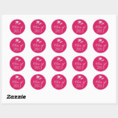 Klasse van 2013 Afstuderen Cap & Diploma Seals Ronde Sticker (Vel)