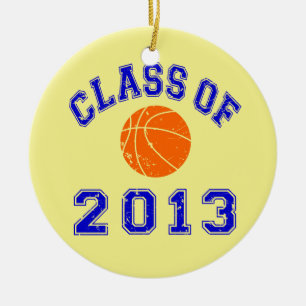 Klasse van 2013 Basketball Keramisch Ornament