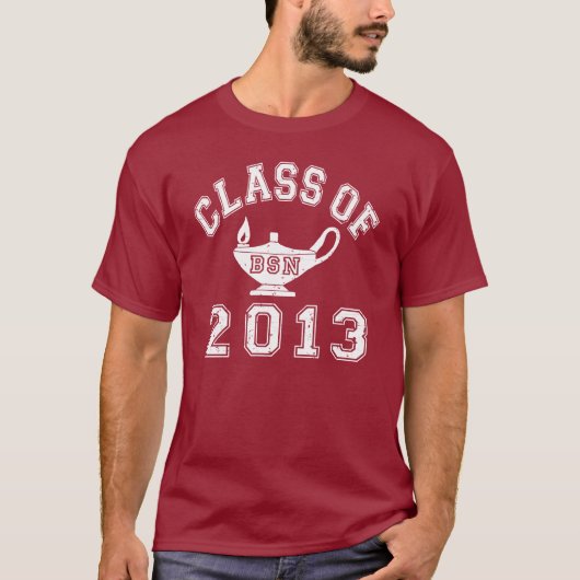 Klasse van 2013 BSN T-shirt (Voorkant)