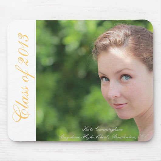 Klasse van 2013 Mousepad Muismat (Voorkant)