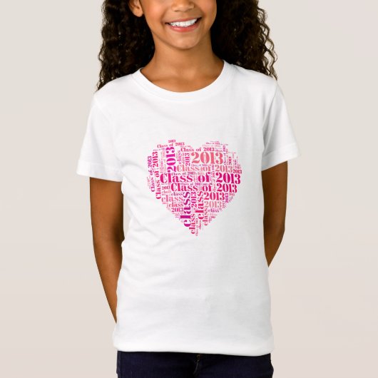 Klasse van 2013 t-shirt (Voorkant)