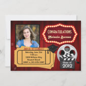 Klasse van 2013 Uitnodiging tot Afstuderen theater (Voorkant)