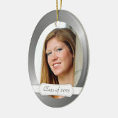 Klasse van 2014 Afstuderen Keepomwille met uw foto Keramisch Ornament (Links)