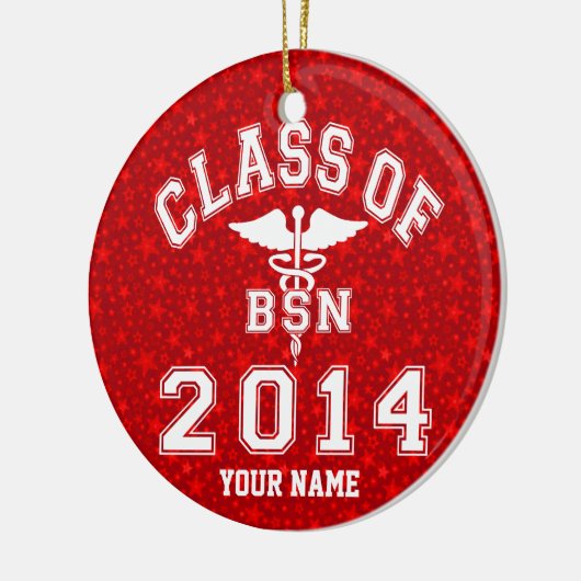 Klasse van 2014 BSN Keramisch Ornament (Links)