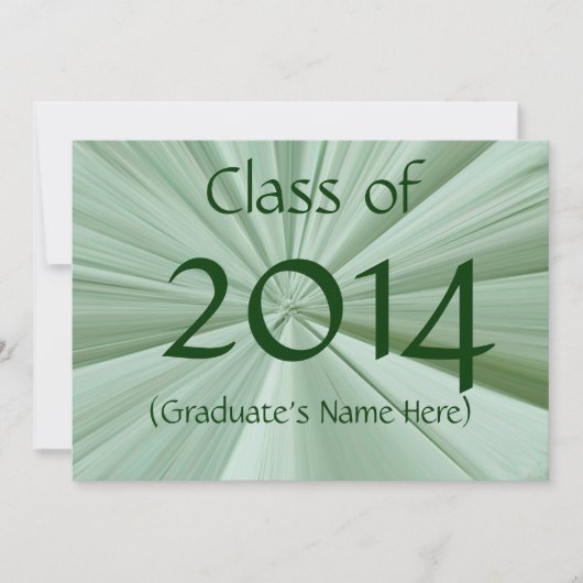Klasse van 2014 Graduation Invitations by Janz Kaart (Voorkant)