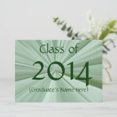 Klasse van 2014 Graduation Invitations by Janz Kaart (Staand voorkant)