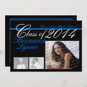 Klasse van 2014 Kleur Change Tri Foto Kaart (Voorkant / Achterkant)