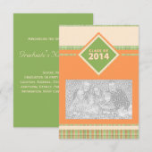 Klasse van 2014: Plaid afstuderen Aankondiging (Voorkant / Achterkant)