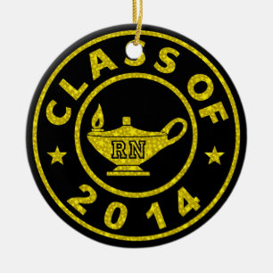Klasse van 2014 RN Keramisch Ornament