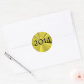 Klasse van 2014 Ronde Stickers door Janz (Envelop)