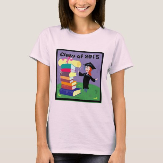 Klasse van 2015 Afstuderen Meisje Tanktop (Voorkant)
