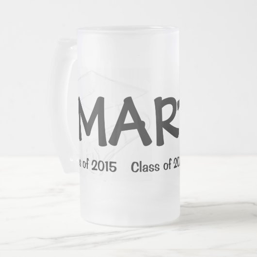 Klasse van 2015 Afstuderen Mok (Voorkant links)