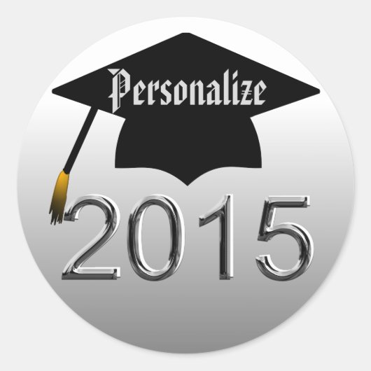 Klasse van 2015 Afstuderen Stickers afdichtingen (Voorkant)
