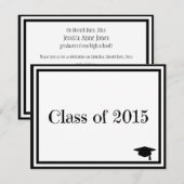 Klasse van 2015 kaart (Voorkant / Achterkant)