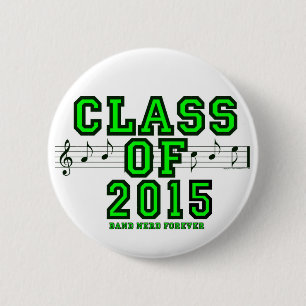 Klasse van 2015 ronde button 5,7 cm