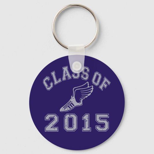 Klasse van 2015 Spoor & Veld - Grijs 2 Sleutelhanger (Voorkant)