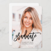 KLASSE VAN 2016 AFSTUDEREN Afstuderen Kaart (Voorkant / Achterkant)