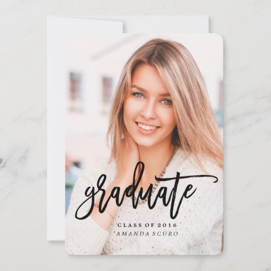 KLASSE VAN 2016 AFSTUDEREN Afstuderen Kaart (Voorkant)