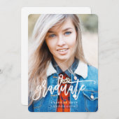 KLASSE VAN 2016 AFSTUDEREN Afstuderen Kaart (Voorkant / Achterkant)