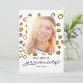 KLASSE VAN 2016 AFSTUDEREN Afstuderen Kaart (Staand voorkant)