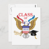 Klasse van 2016 briefkaart (Voorkant / Achterkant)