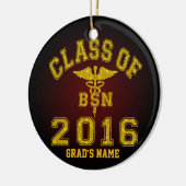 Klasse van 2016 BSN Keramisch Ornament (Links)