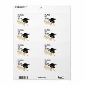 Klasse van 2016 etiket (Full Sheet)