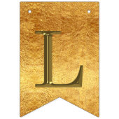 Klasse van 2016 Foto Faux Gold Foil Vlaggetjes (Derde vlag)