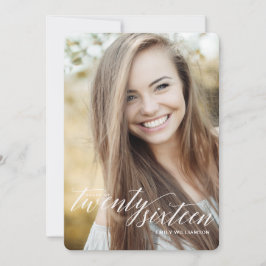 Klasse van 2016 Foto Graduation Party Invitation Kaart