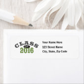 Klasse van 2016 groen etiket (Insitu)